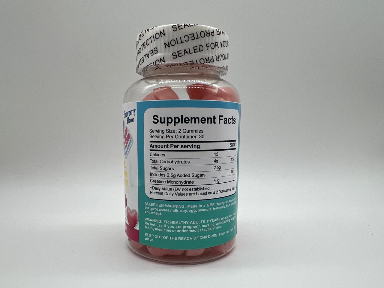 GluteGlam Creatine Gummies by VITAGLAM™