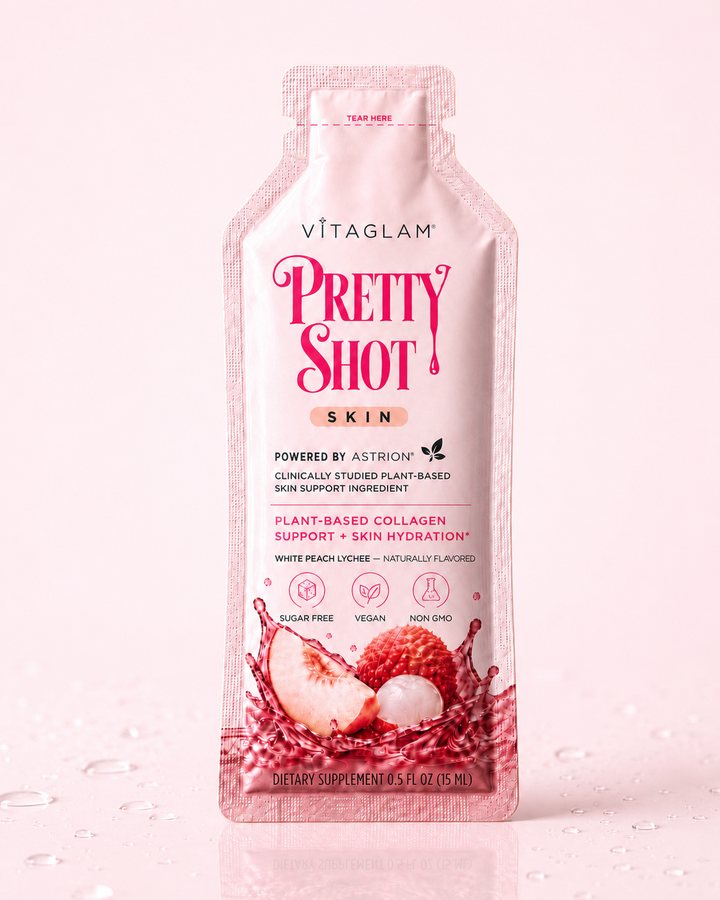 Pretty Shot single-serve beauty gel sachet